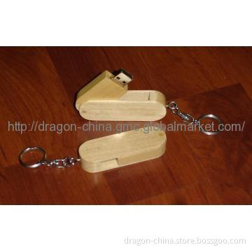 Wooden or Bamboo Case USB Flash Drives